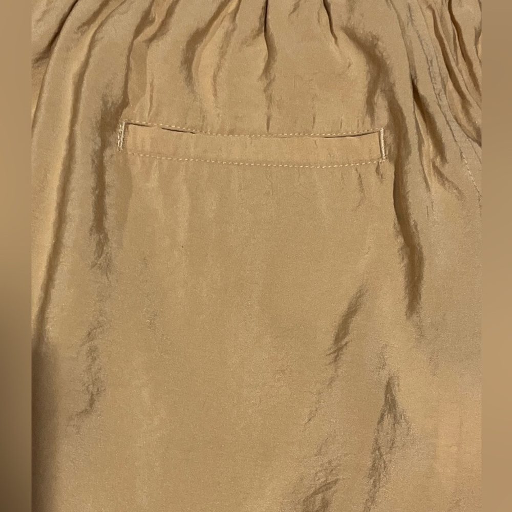 NWT For The Republic Tan Elastic Waist Wide Leg Pants Size Medium - Picture 10 of 14